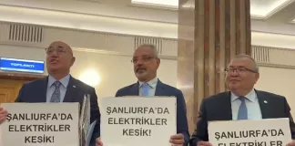 CHP ve DEM Parti'den Şanlıurfa Protestosu