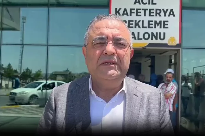 Sezgin Tanrıkulu, Diyarbakır'da Yangında Yaralananları Ziyaret Etti