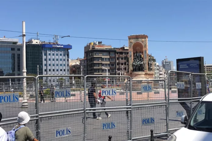 Taksim Yeniden Abluka Altında  