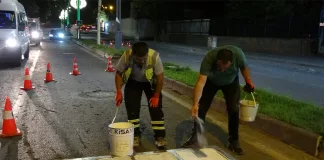 Diyarbakır’da Silinen Kürtçe Trafik Uyarıları Tekrar Yazıldı