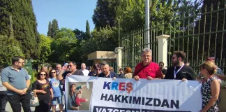 Ege Üniversitesi’nde Kreş Nöbetinde Üçüncü Hafta