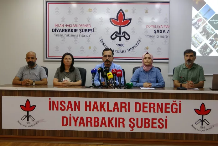 İHD Diyarbakır Şubesi İnsan Hakları İhlalleri Raporunu Açıkladı