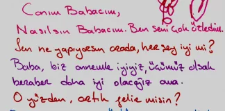 Kızı Vera'dan Tayfun Kahraman'a Doğum Gününde Mektup