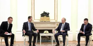 Putin ve Esad, Kremlin'de Bir Araya Geldi