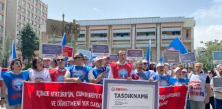 Valilik, Eğitim-İş'in Protesto Yürüyüşünü Yasakladı