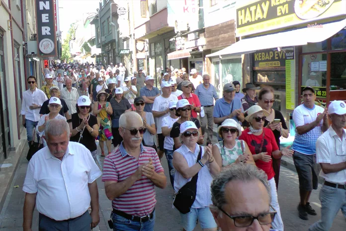 Akçakoca Kaplandede'deki Maden Arama İzni Protesto Edildi