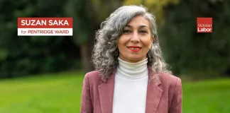 Avustralya ABF Eski Başkanı Suzan Saka, Meclis Üyeliğine Aday