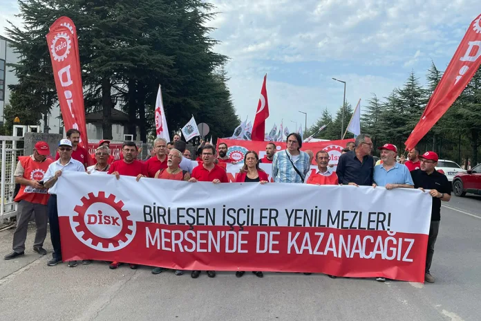 Çerkezoğlu, Grevde 125 Gün Dolduran Mersen İşçileriyle Buluştu