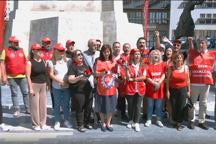 DİSK, Ankara'da Eylem Yaptı: Artık Yeter, Geçinemiyoruz