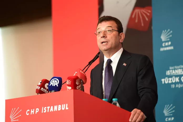 İmamoğlu, CHP Tüzük Kurultayı Çalıştayı'nda Konuştu