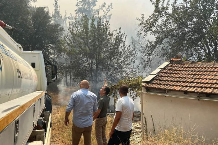 Muğla Yatağan'da Yangın: İki Mahalle Boşaltılıyor