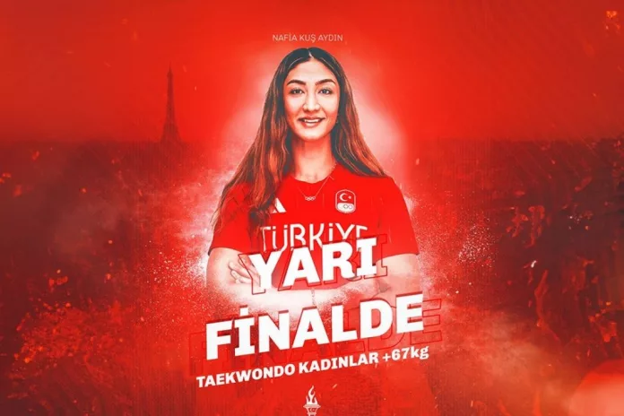 Nafia Kuş Aydın, Paris Olimpiyatları'nda Yarı Finale Yükseldi