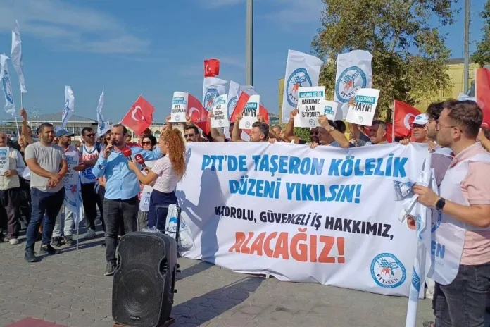 PTT Taşeron İşçileri: Köle Gibi Çalıştırılıyoruz