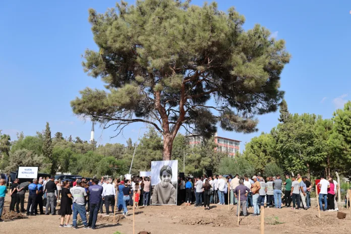 Adana'da Narin İçin Hatıra Korusu Oluşturuldu