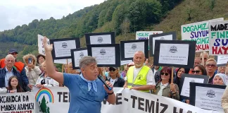 Akçakoca Kaplandede'de Maden Çalışmasına Karşı Eylem