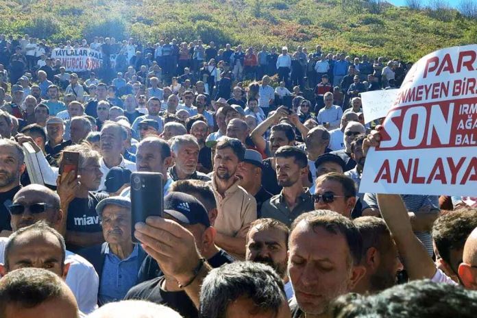 Halk, Korgan Yaylası'ndaki Sondaj Çalışmalarını Yine Durdurdu