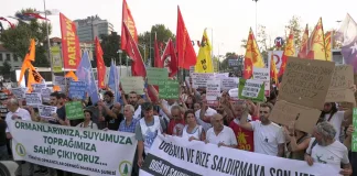 Kadıköy'de Reşit Kibar İçin Eylem