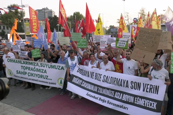 Kadıköy'de Reşit Kibar İçin Eylem