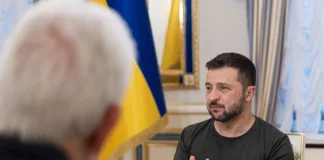 Zelenskiy, Kiev'de ABD Kongresi Delegasyonuyla Görüştü