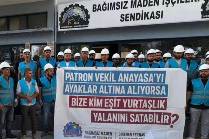 Fernas Maden İşçileri Ankara'da: Herkes Kazanacak